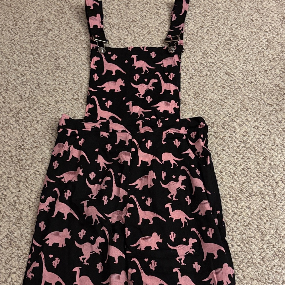 Bonsai Kitten Dinosaur Overalls